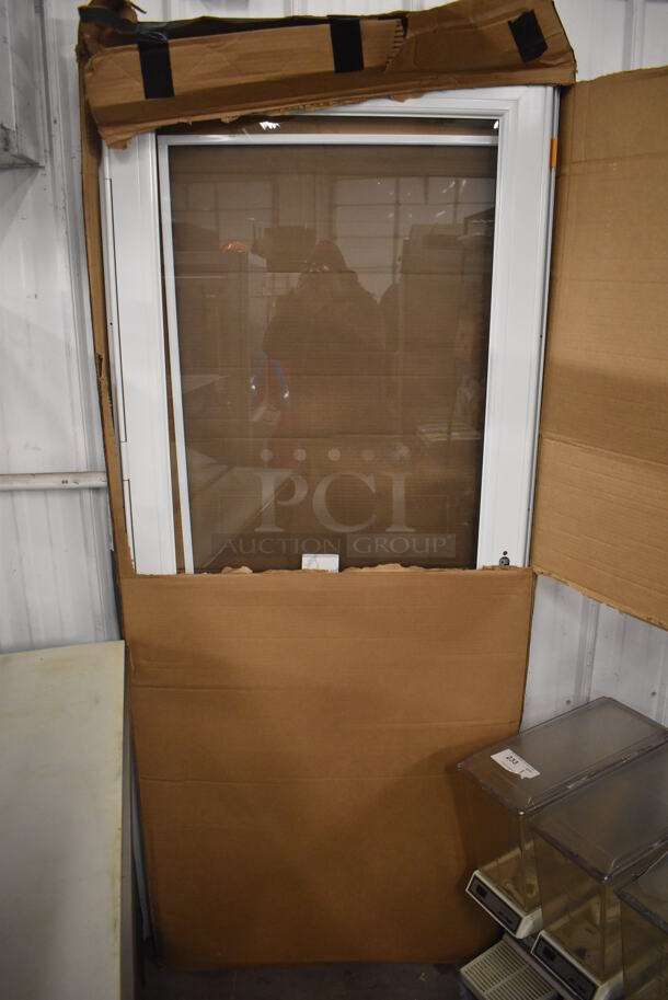 Andersen 3000 Series Full View Storm Door w/ Interchangeable Glass and Insert Screen Panels - Image 1 of 8