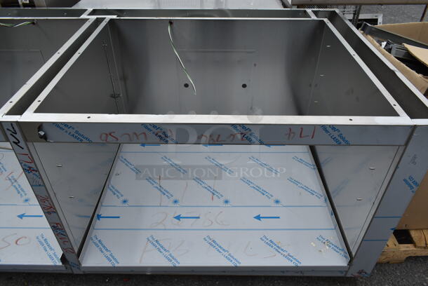 BRAND NEW SCRATCH AND DENT! Stainless Steel Commercial Counter Frame w/ Under Shelf. - Image 4 of 8