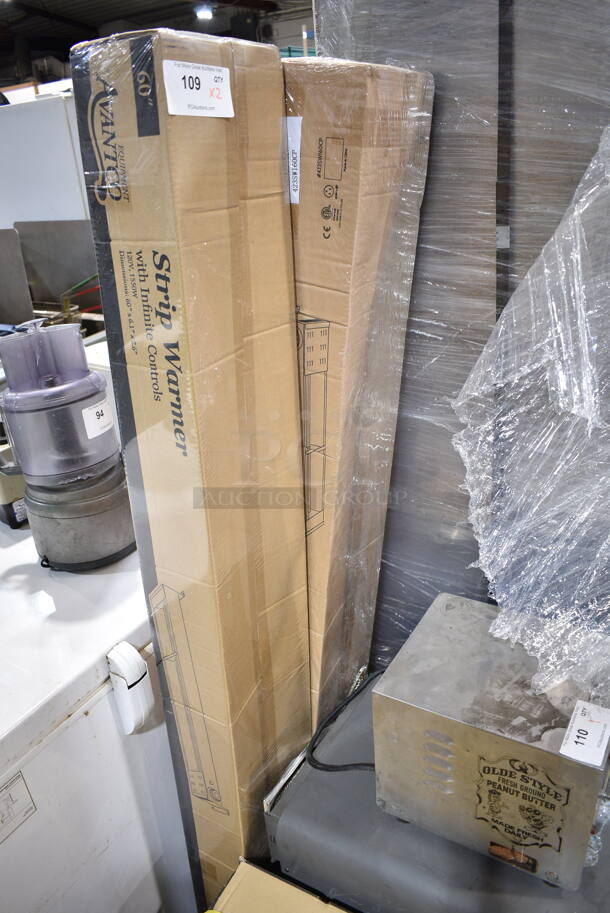 2 BRAND NEW IN BOX! ServIt 423SWI60CP / Avantco 177SW60INCP Stainless Steel Commercial 60" Heat Strip. 120 Volts, 1 Phase. 2 Times Your Bid! - Image 2 of 4