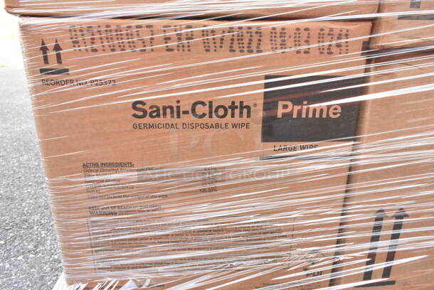 16 BRAND NEW IN BOX! Prime Sani Cloth Germicidal Disposable Wipe. 16 Times Your Bid!  - Image 3 of 5