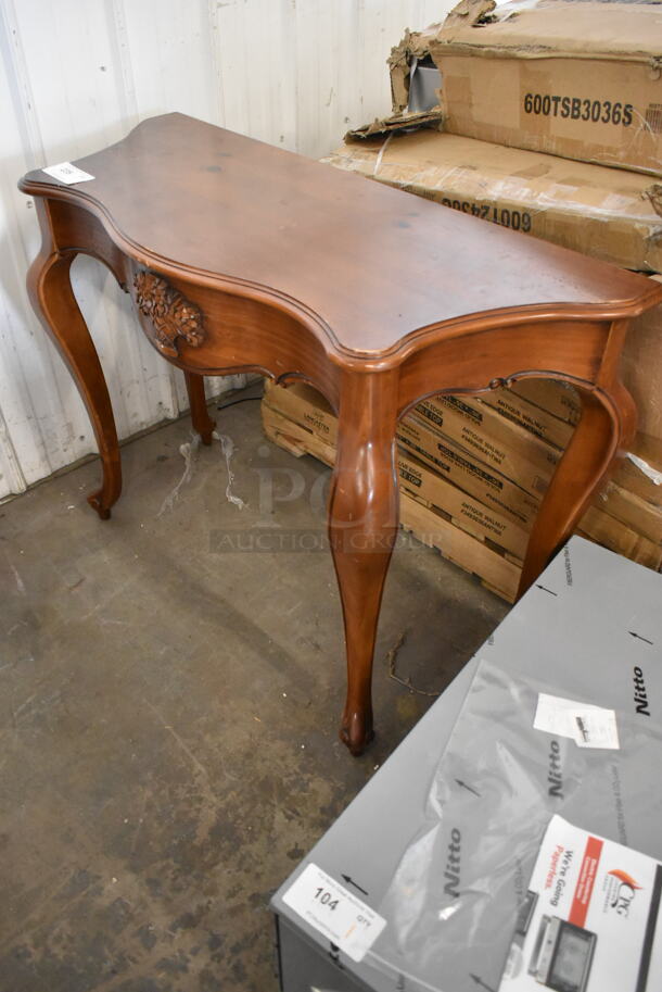 Wooden Accent Table.  - Image 2 of 2