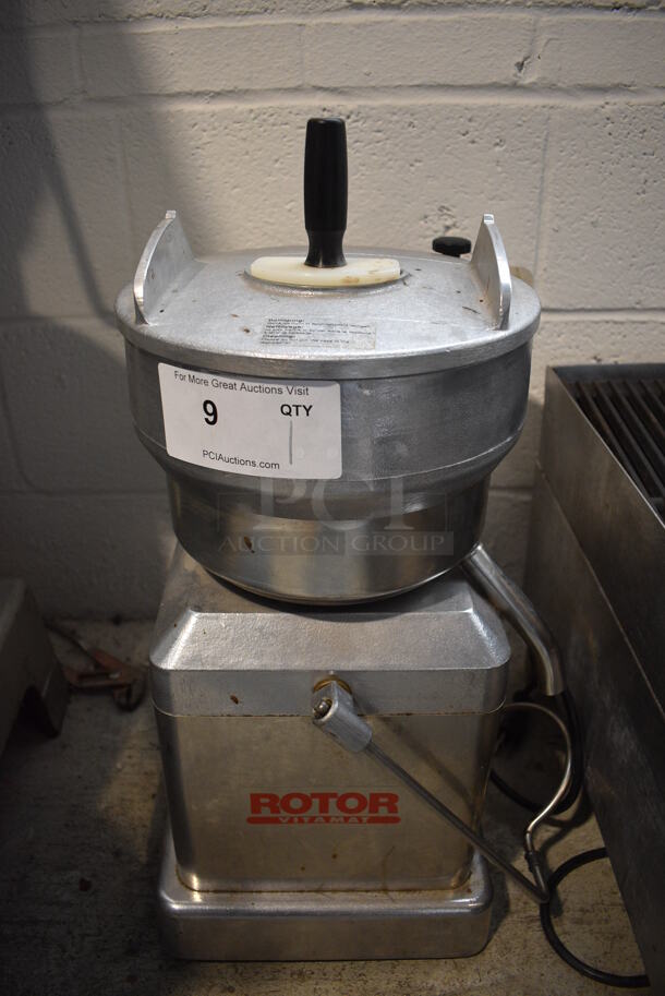 Rotor Stainless Steel Commercial Countertop Juicer. 11x15x22. Tested and Working! - Image 2 of 5