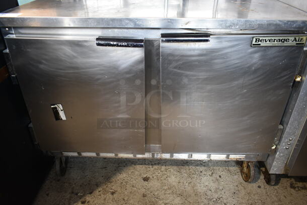 Beverage Air WTF48A Stainless Steel Commercial 2 Door Undercounter Freezer on Commercial Casters. 115 Volts, 1 Phase. Cannot Test Due To Missing Power Cord - Image 3 of 7