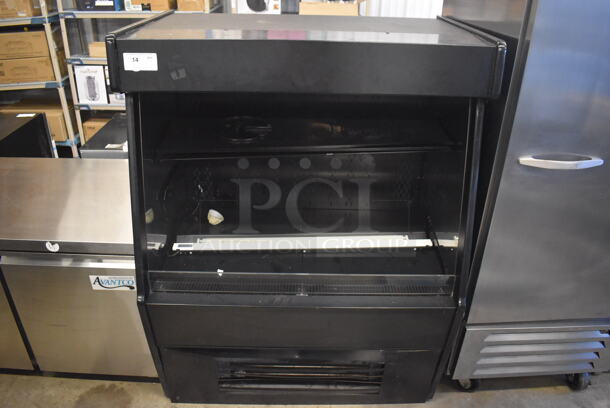 Metal Commercial Floor Style Grab N Go Merchandiser. 47x33x62. Tested and Powers On But Does Not Get Cold - Image 1 of 6