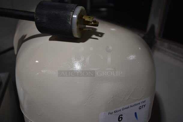 Hobart H-600 Metal Commercial Floor Style 60 Quart Planetary Dough Mixer w/ Stainless Steel Mixing Bowl and Paddle Attachment. 230 Volts, 1 Phase.  - Image 6 of 7