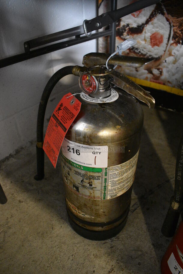 Amerex Wet Chemical Fire Extinguisher. 8x8x19 - Image 3 of 3
