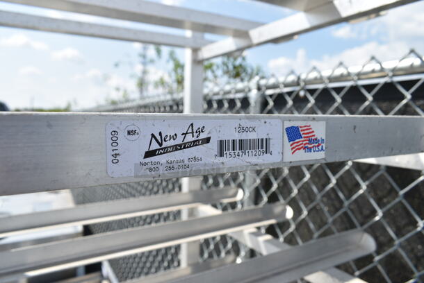 Metal Commercial Transport Rack on Commercial Casters.  - Image 5 of 5