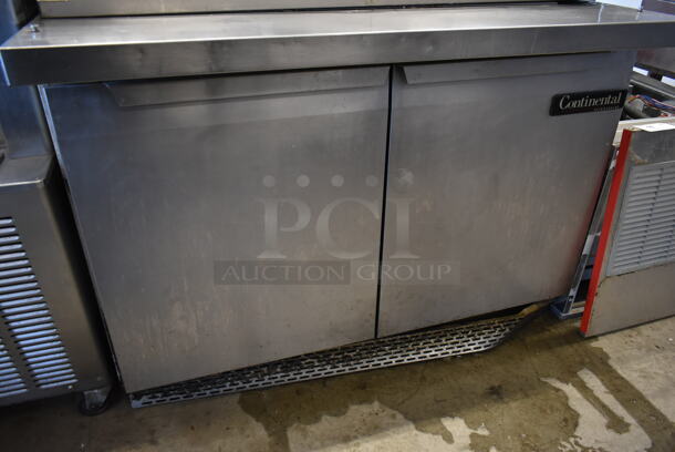 2015 Continental SW48-18M Stainless Steel Commercial Sandwich Salad Prep Table Bain Marie Mega Top. 115 Volts, 1 Phase. Tested and Working! - Image 5 of 9