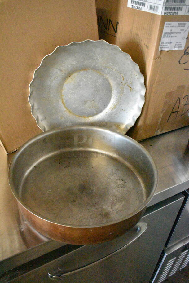 7 Various Items Including Silverware Cups, Metal Round Baking Pans. 7 Times Your Bid!  - Image 6 of 6