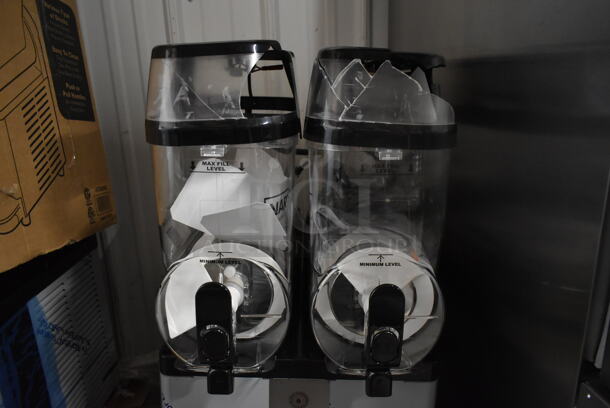 BRAND NEW SCRATCH AND DENT! 2022 Narvon 378SM2 Stainless Steel Commercial Countertop 2 Hopper Slushie Machine. 115 Volts, 1 Phase. Tested and Working! - Image 3 of 7