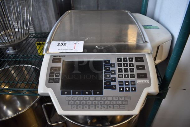 Hobart Quantum Metal Commercial Countertop Food Portioning Scale. 120 Volts, 1 Phase. 19x21x6. Tested and Working!