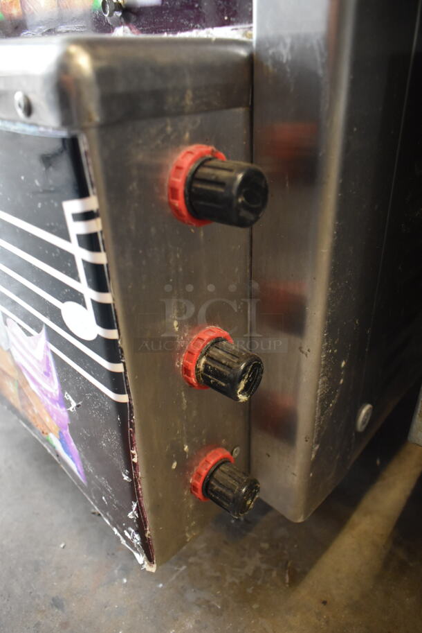 2013 Aspera Stainless Steel Commercial Floor Style Air Cooled2 Flavor w/ Twist Soft Serve Ice Cream Machine on Commercial Casters. 220 Volts. - Image 10 of 10