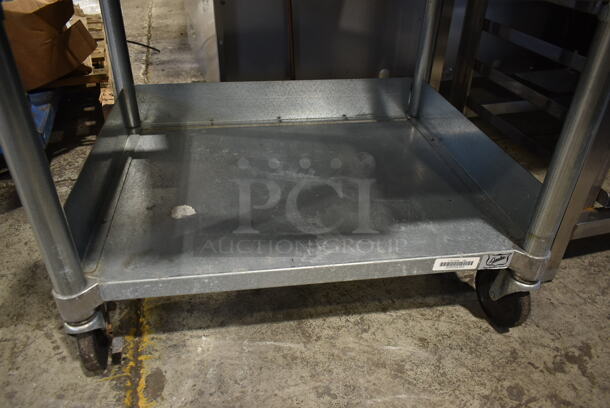 Stainless Steel Commercial Equipment Stand w/ Under Shelf on Commercial Casters. - Image 4 of 5