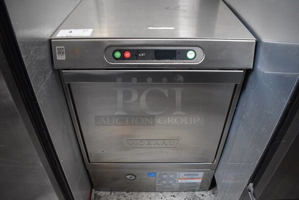Hobart LXIH ENERGY STAR Stainless Steel Commercial Undercounter Dishwasher. 120/208-240 Volts, 1 Phase - Image 1 of 9
