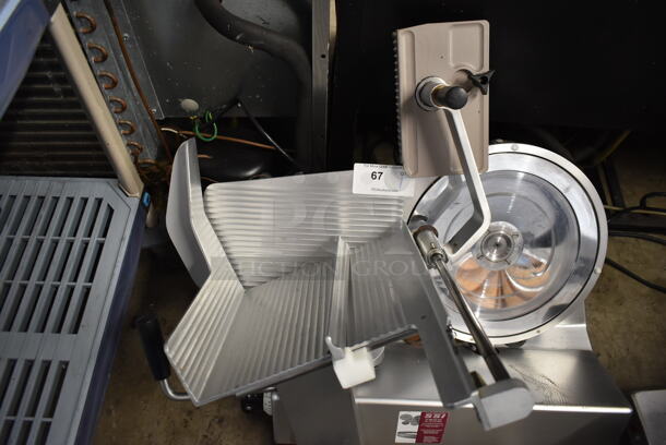 2011 Bizerba GSP HD Stainless Steel Commercial Countertop Automatic Meat Slicer. 120 Volts, 1 Phase. Tested and Working! - Image 4 of 9