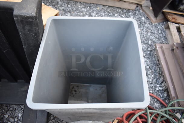 2 Various Gray Trash Cans. Includes 24x22x28. 2 Times Your Bid! - Image 5 of 5