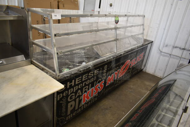 Stainless Steel Commercial Portable Prep Table w/ 3 Over Shelves on Commercial Casters. - Image 1 of 6