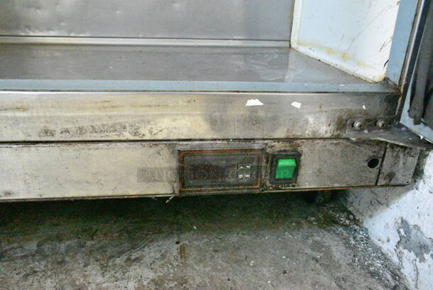 Entree S29 Stainless Steel Commercial Sandwich Salad Prep Table Bain Marie Mega Top on Commercial Casters. 115 Volts, 1 Phase. Cannot Test Due To Cut Power Cord - Image 4 of 6
