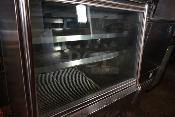 Stainless Steel Commercial Floor Style Deli Display Case Merchandiser. 115 Volts, 1 Phase. Tested and Working! - Image 2 of 8