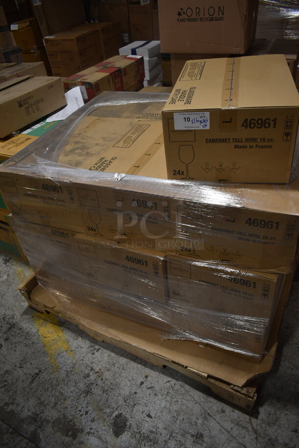 PALLET LOT of 16 Boxes of 24 BRAND NEW Chef & Sommelier 46961 Cabernet 16 oz. Tall Wine Glass by Arc Cardinal. 16 Times Your Bid! - Image 2 of 7