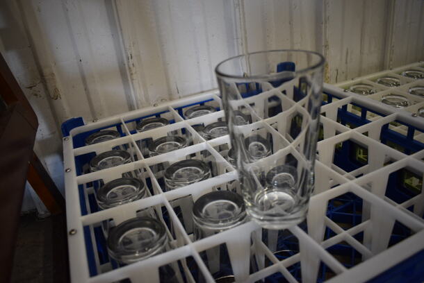 13 Beverage Glasses in Dish Caddy. 3.5x3.5x6. 13 Times Your Bid! - Image 3 of 4