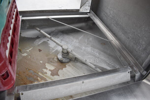 Ecolab ES2000 ENERGY STAR Stainless Steel Commercial Straight Pass Through Dishwasher. 115/230 Volts, 1 Phase. Goes GREAT w/ Lots 239 and 241! 30x30x66 - Image 6 of 10