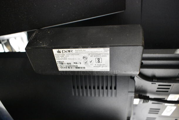 11 Various Items Including 2 Par POS Monitors, 2 NCR POS Monitors, 2 Verifone Credit Card Reader, 2 Epson M244A Receipt Printer, Epson M129B Receipt Printer, 2 APC Uninterruptible Power Supply. 11 Times Your Bid!  - Image 4 of 12