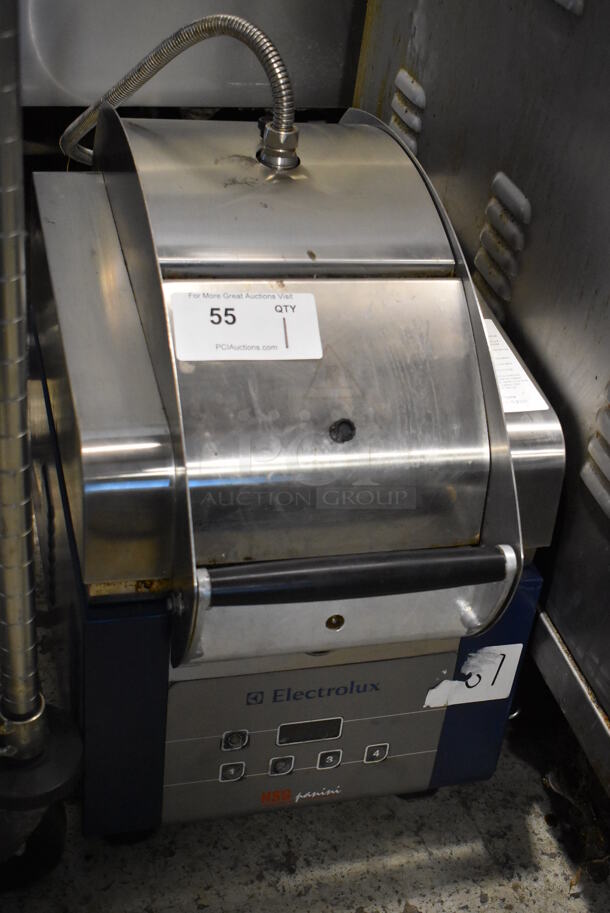 2013 Electrolux HSG Model HSPPUS Stainless Steel Commercial Countertop Electric Powered Panini Press. 208 Volts, 1 Phase. 14x24x21 - Image 2 of 7