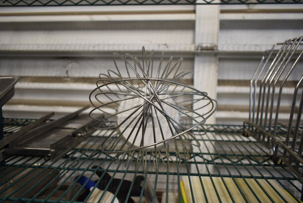 Metal Commercial Whisk Attachment. - Image 3 of 4