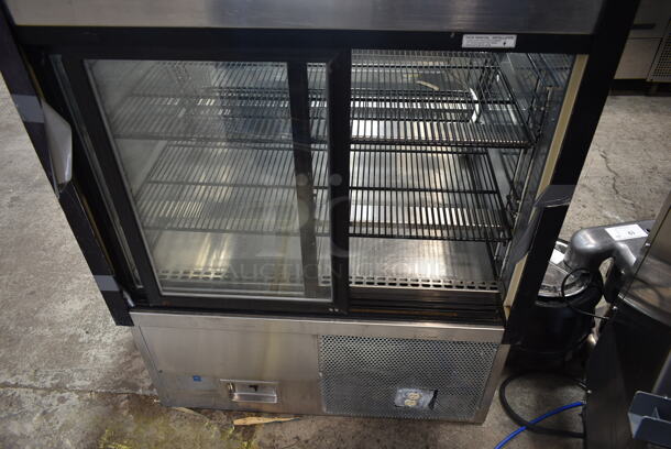 Delfield Stainless Steel Commercial Floor Style Deli Display Case Merchandiser. Tested and Working! - Image 5 of 6