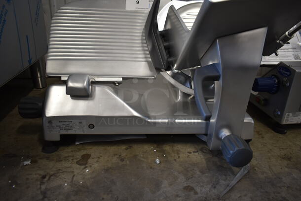 BRAND NEW SCRATCH AND DENT! 2022 Hobart EDGE14-11 Stainless Steel Commercial Countertop Meat Slicer w/ Blade Sharpener. 115 Volts, 1 Phase. Tested and Working! - Image 7 of 11