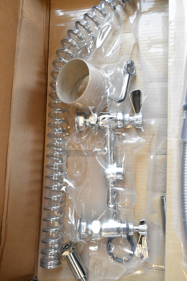 BRAND NEW SCRATCH AND DENT! 600PRD8X Regency 1.15 GPM Deck-Mounted Pre-Rinse Faucet with 8" Centers - Image 5 of 6