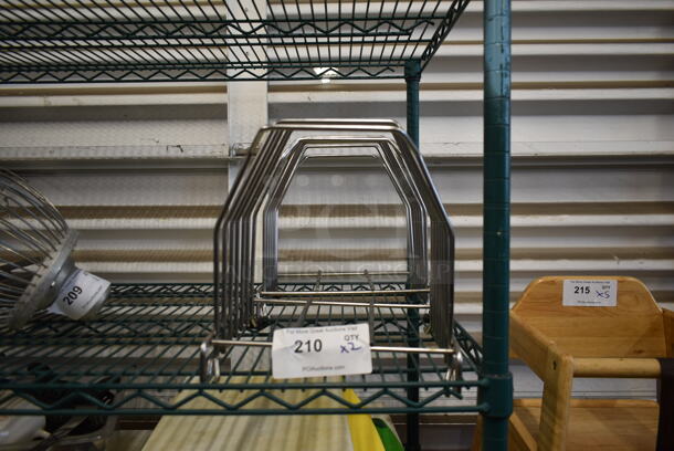 2 Metal Cutting Board Racks. 2 Times Your Bid!