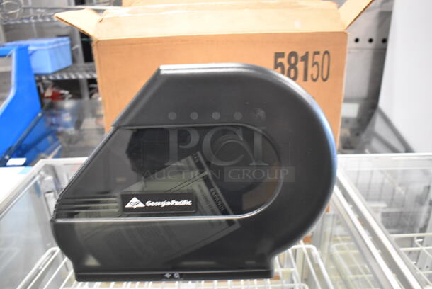 2 Various BRAND NEW IN BOX! Poly Wall Mount Toilet Paper Dispensers; Rollsavr Vista Junior 58250 and Rollsavr Vista 58150. Includes 19x5x11, 16x6x12. 2 Times Your Bid! - Image 9 of 12