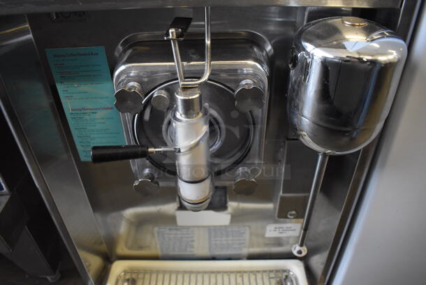 Taylor 340D-27 Stainless Steel Commercial Countertop Single Flavor Frozen Beverage Machine w/ Drink Mixer Attachment. 208-230 Volts, 1 Phase. 18x32x31 - Image 3 of 7