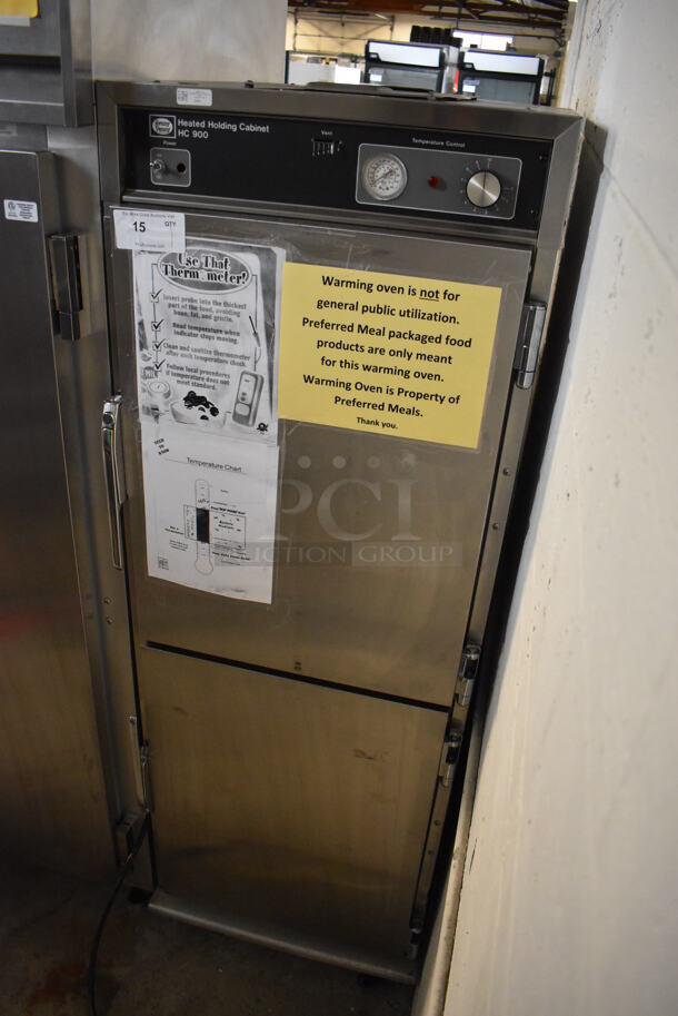 Henny Penny HC 900 Stainless Steel Commercial Heated Holding Cabinet on Commercial Casters. 208-220 Volts. 24x31x71 - Image 2 of 9