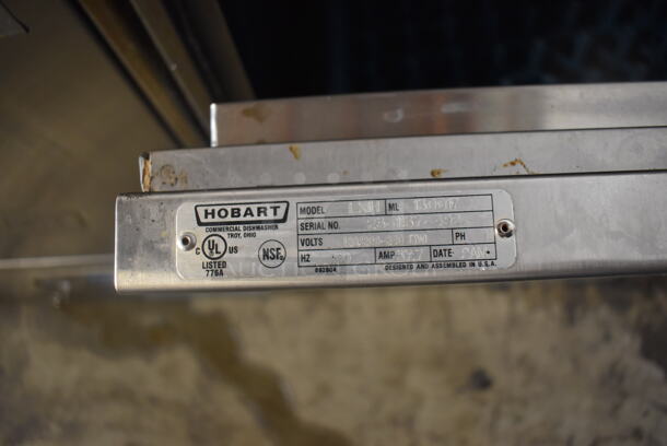 Hobart LXIC Stainless Steel Commercial Undercounter Dishwasher. 120/208-240 Volts, 1 Phase. 24x27x34 - Image 5 of 7