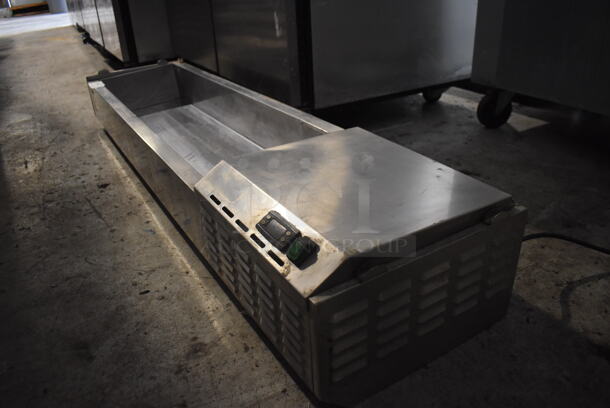 2014 Desmond GA166-ETL 7 Pan Refrigerated Condiment Rail 115V Tested And Working - Image 3 of 6