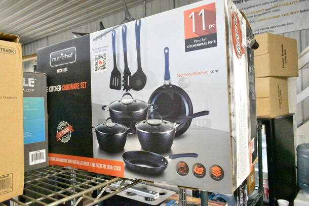 6 IN ORIGINAL BOX! Various Items Including SereneLife Scooter, Nutrichef Pan Set, Pyle CD Player Boombox, Pyle PDWRBT56BK Speakers, Mite Excel Unit. 6 Times Your Bid!  - Image 5 of 12