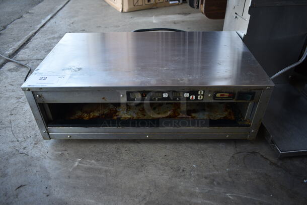 Carter Hoffmann MC112S Stainless Steel Commercial Countertop Dedicated Holding Bin. 120 Volts, 1 Phase. Tested and Working!
