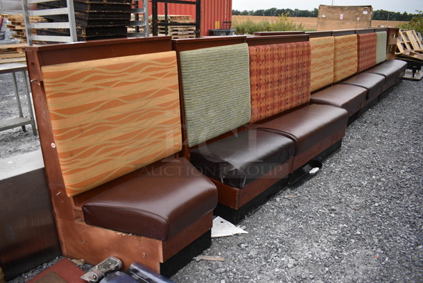 15 Various Single Sided Booth Seats. Includes 48x27x48. 15 Times Your Bid!