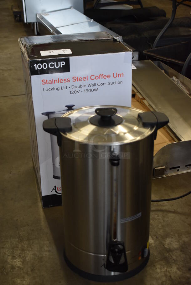 Avantco 177CU100ETL Stainless Steel Countertop Coffee Maker. 120 Volts, 1 Phase. 14x14x20 - Image 2 of 6