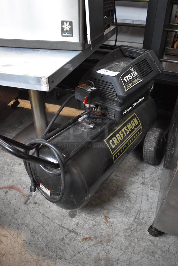 Craftsman 919.167790 Metal 175 PSI Maximum Air Compressor. 44x24x30 - Image 1 of 8