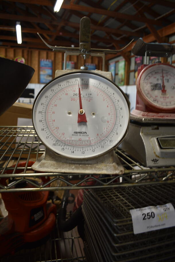 ALL ONE MONEY! Tier Lot of Various Items Including MyWeigh KD-8000 Scale, Ishida Scale, Wok, Stainless Steel Drop In Bins, and Metal Bowl.  - Image 4 of 12