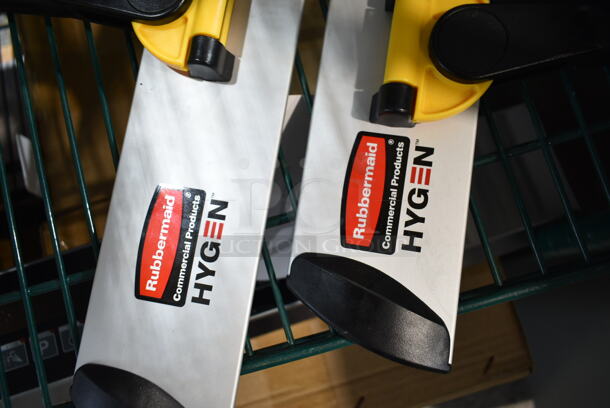 4 BRAND NEW SCRATCH AND DENT! Items Including 2 #24 Mop Heads, 2 Rubbermaid Hygen Mop Head Frames. 4 Times Your Bid!  - Image 8 of 8
