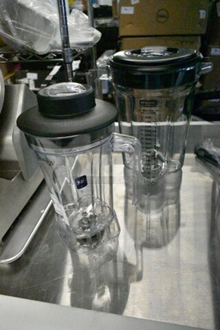 2 BRAND NEW SCRATCH AND DENT! Clear Poly Pitcher Blender. 2 Times Your Bid!