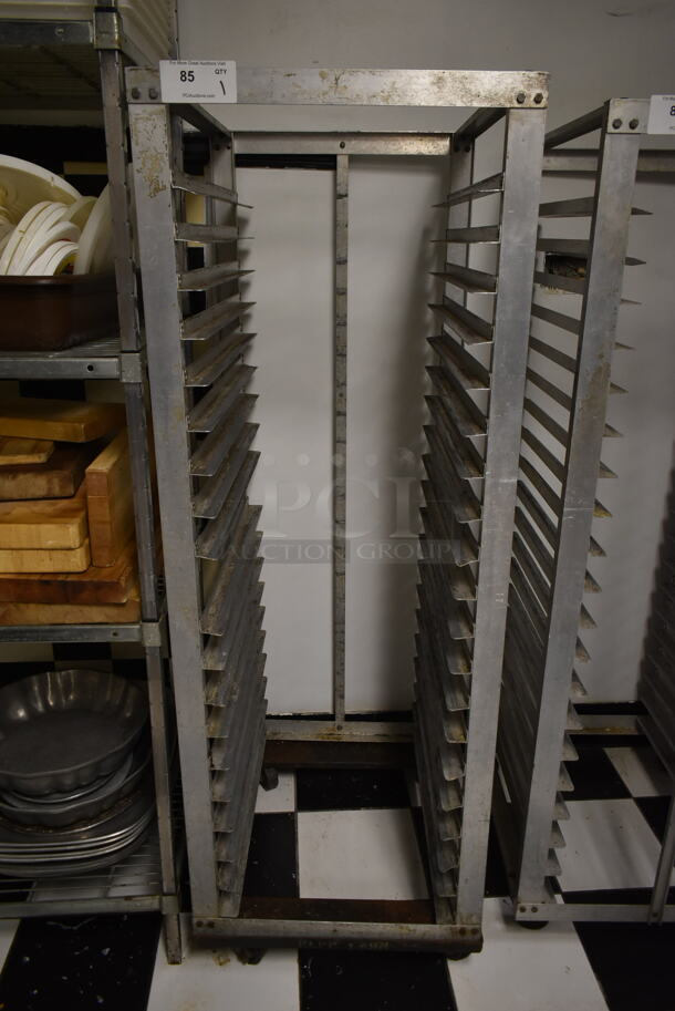 Metal Commercial Pan Transport Rack on Commercial Casters. (kitchen #2) - Image 1 of 4