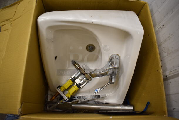 American Standard White Single Bay Sink. 21x18x15 - Image 2 of 4