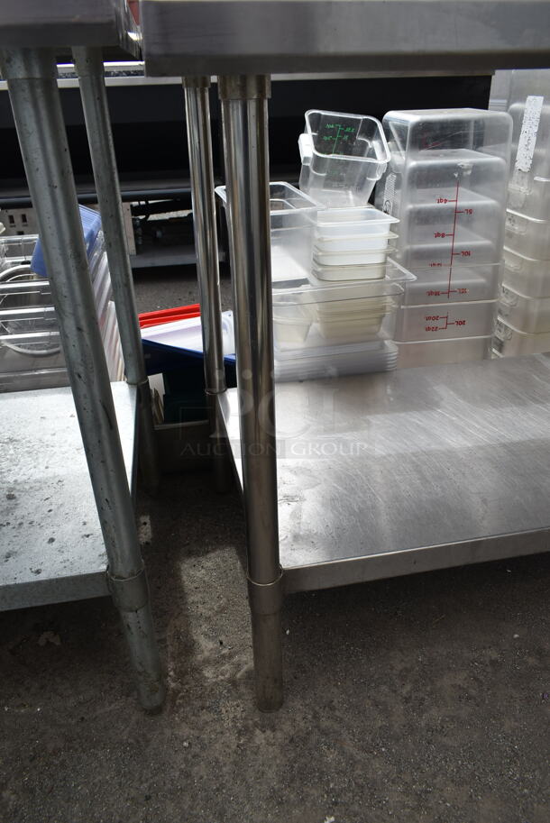 Stainless Steel Table w/ Under Shelf. - Image 3 of 4