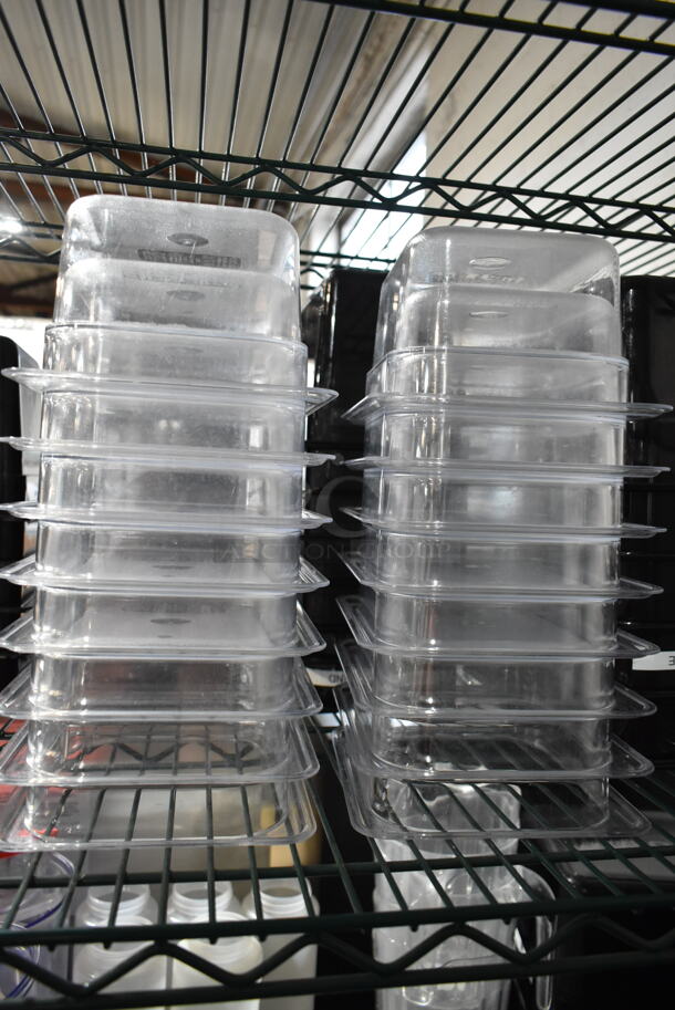 ALL ONE MONEY! Tier Lot of Various Items Including Poly Drop In Bins, Sauce Pans, Colander, Metal Bowls.  - Image 5 of 12